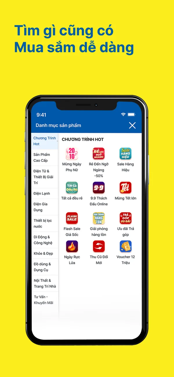 Danh mục sản phẩm